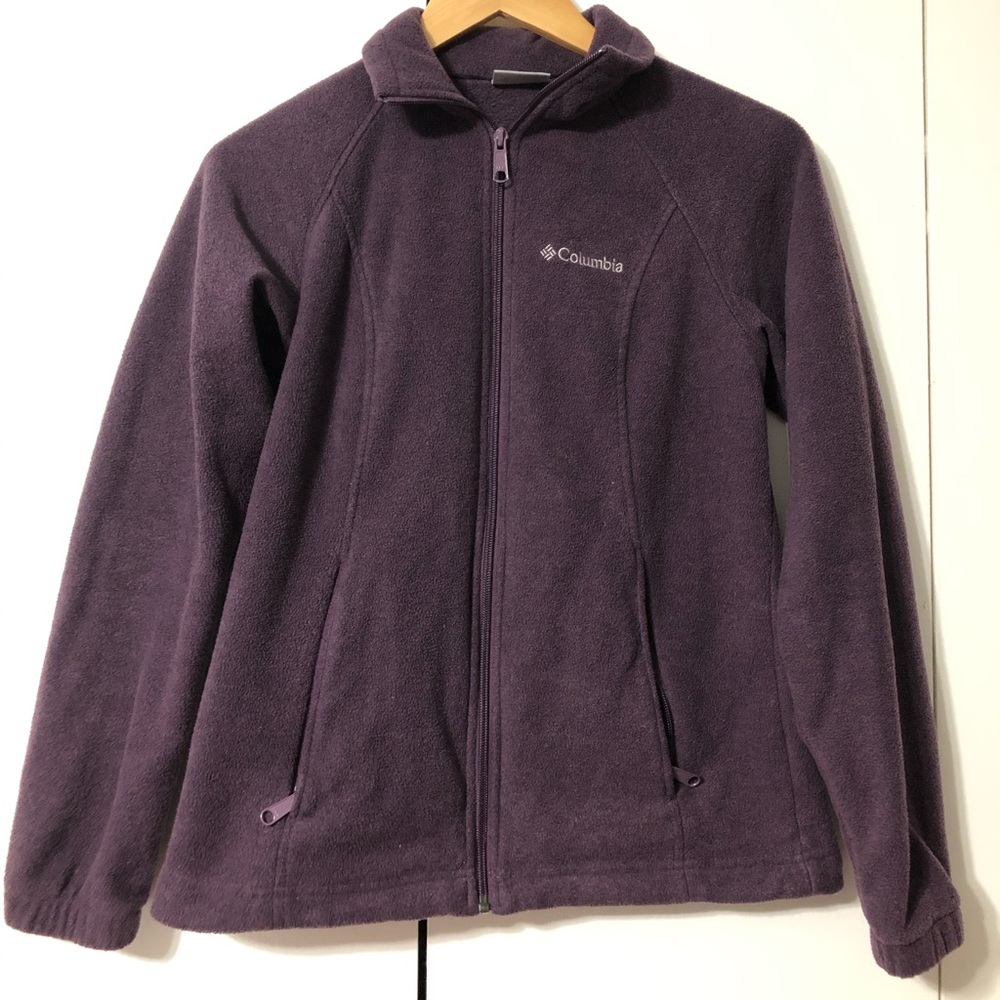 Columbia long sleeve fleece jacket